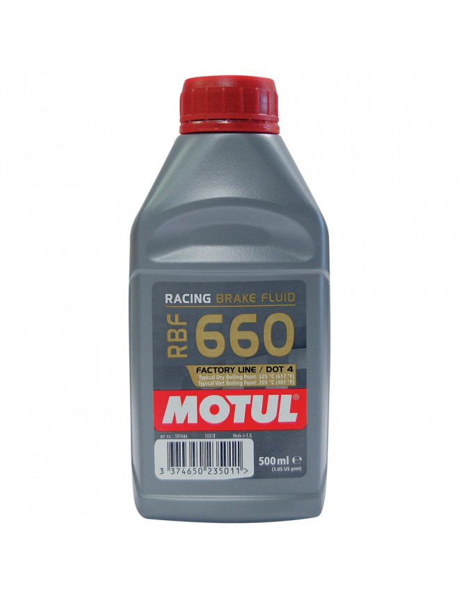 Liquide de Frein DOT 4 Motul RBF 660 500ml - PM Racing