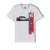Tee Shirt enfant - PM Racing - HF90 Couleur : Blanc