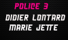 Noms Pilote - Copilote - 30CM X2 Police d'écriture : Police 3