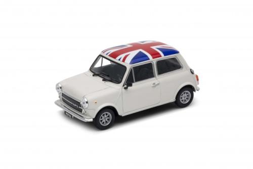 Miniature 1:24 - Mini 1300 blanche/union jack