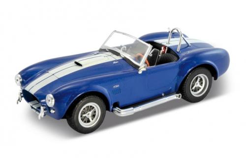 Miniature 1:24 -  Shelby 427 SC bleu Cobra