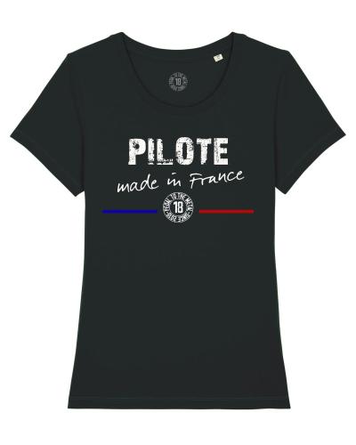 Tee Shirt Femme - PTTM - Pilote made in France