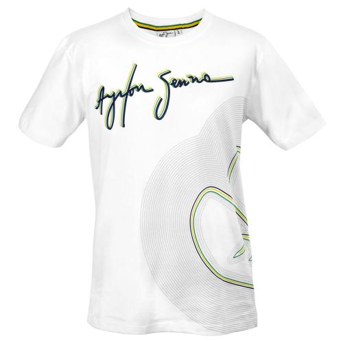 Tee Shirt - Ayrton Senna - Track Lines