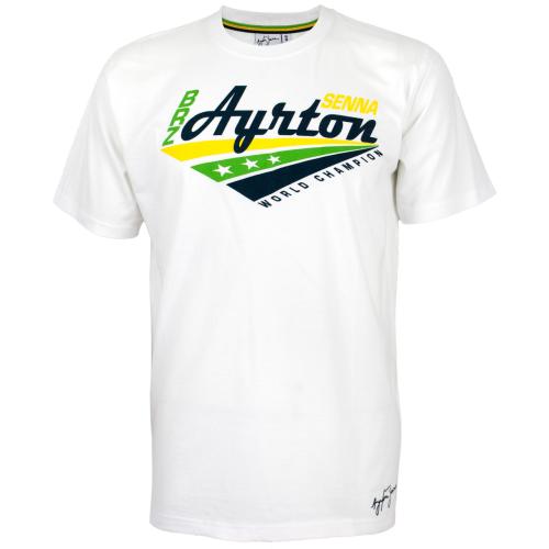 Tee Shirt - Ayrton Senna  - World Champion