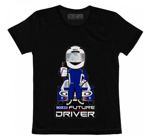 Tee-shirt - SPARCO - Future driver Noir